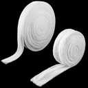 2 Rolls Tubular Bandage Elastic Net Wound Dressing Stretch Dressing Retainer Tubular Elastic Gauze Bandage for Wound Arm, Without The Use of Adhesive Tape (Size 4 and Size 6)