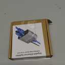 ethernet Splitter 1 to 2 ethernet hub 2 Port,RJ45 Cable Splitter fixable RJ45 Internet Switch Internet Splitter, 1000Mbps for Cat 5/5e/6/7/8 Cable,Can be Fixed to The Wall