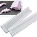 VolksRose Silicone Soap Mold, Tube Shape for Handmade Mousse Dessert Craft Art Candle Aromatherapy Gypsum, Loaf Toast Pastry Cake Sandwich Chocolate Sugarcraft DIY Tool, Embed Soap Making Supplies