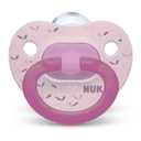 NUK Orthodontic Pacifier Value Pack (0-6 Month, Pink)