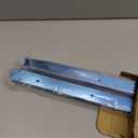 POWERTEC 71853 48 Inch x4 Universal T track with 100 Pcs Wood Screws, Double-Cut Profile T track with Predrilled Mounting Holes