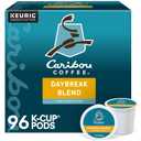 Caribou Coffee Daybreak Morning Blend, Keurig Single-Serve K-Cup Pods, Light Roast, 96 Count (4 Packs of 24) (EXP 08/07/26)
