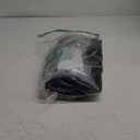 TECHMILLY Slim Laundry Hamper with Adjustable Long Handles, 45L Small Laundry Baskets with Mesh Top, Narrow Dirty Clothes Hamper for Bedroom, Closet, and Bathroom - Black