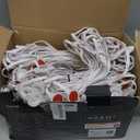 Fussion 200ft Permanent Outdoor Lights for House, 2025 Smart RGB LED Outside Lights with APP Remote Control, IP67 Waterproof Eternity Eaves Lighting for Christmas, Halloween, Holiday, Party, Daily