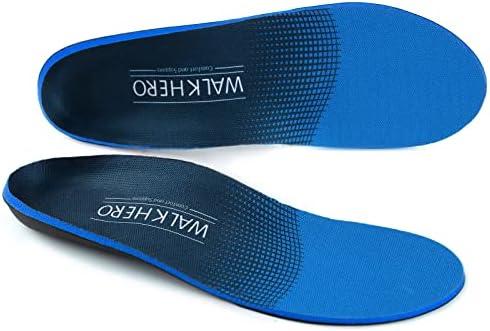 Plantar Fasciitis Insoles for Men Women - Orthotics Inserts, Shoe Insoles Arch Support Flat Feet Inserts Work Boot Insoles for Standing All Day (Mens 10-10 1/2 | Womens 12-12 1/2)