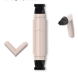 2025 New Foldable Eyeliner Stamp & Pen – Waterproof, SmudgeProof Winged Eyeliner Tool, Perfect Cat Eye Stamps for Beginners, Quick & Easy Flawless Makeup (Wing Liner Stamp)