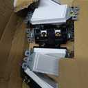 AIDA 20 Pack 3 Way Decorator Switch White, Electric Switches, Light Switch 15Amp, 120/277 Volt, 3 Way Rocker Switch, Wall Replacement, Self-Grounding, Residential Grade, UL Listed