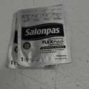 Salonpas Maximum OTC Strength Lidocaine 4% Pain Relieving Flex Patch, Apply for Up to 8 Hours, Unscented, Thin, Flexible, Lightweight, Patch Stays in Place, 7 Patches