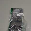 Funfery 100 Pack Black Mylar Packaging Bags Resealable Bags Double Sided Color Odor Proof Pouch Baggies Smell Proof Foil Bag for Food Storage,Small Business(Black,3.5x6.3inch)