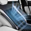 Coverado 2026 Upgraded Cooling Car Seat Cover,Ventilated Car Seat Cushion with 8 Fans, Cooled Seat Cover for Car SUV Truck Universal Fit,Gray