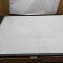 40" x 28" Magnetic Dry Erase Easel Board with Tripod Stand, Height Adjustable Office Presentation Writing Board Easel, Includes 25 Sheets Flip Chart Paper Pad, Magnets & Eraser, Black Frame