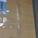 Large Bulletin Board - 72 x 48 Inches, Large Felt Board Decorative Pin Board for Wall, Foldable Photo Board, Lightweight Durable Pin Board for Home, Office, School, Classroom, Kitchen (Black)