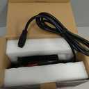 25AMP Lithium Golf Cart Battery Charger for 36 Volt/43.8V(38.4V) LiFePO4 Battery with Ring Terminals Plug