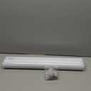 Persilux Zebra Shades Cordless, Light Filtering Roller Blinds for Windows (23" W x 72" H, White) Light Control for Day and Night, Sheer Shades for Home, Office, Bedroom, Bathroom