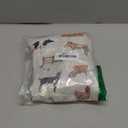 LifeTree Muslin Swaddle Blankets, Baby Swaddles Blanket for Boys Girls Newborn Nursery, Soft Large 47" x 47", Farm Animals, 70% Viscose from Bamboo and 30% Cotton