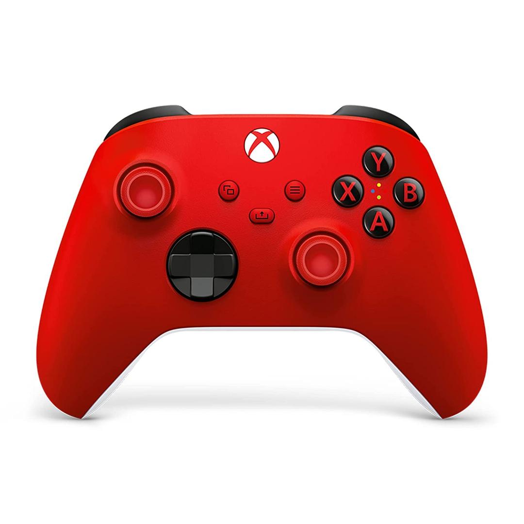 Xbox Core Wireless Gaming Controller  Pulse Red Series X|S, One, Windows PC, Android, and iOS