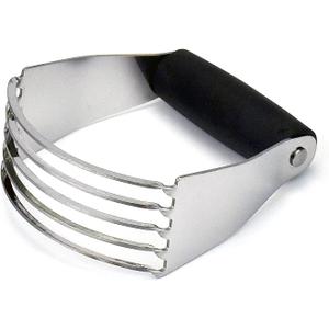 Dough Blender Heavy Duty Pastry Cutter Stainless Steel Butter Cutter Professional Baking Tool For Mixing Flour Butter (Black)