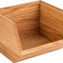APS 11728 Buffet Box, 17.5 x 15.5 cm, Height: 12.5 cm, Oak Wood, Oiled