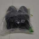 Santiro Black Tennis Shoes for Girls Kids Sneakers Boys Lightweight Running Shoes Breathable Athletic Shoes All Black (Toddler/ Little Kid/ Big Kid) 12.5 M US