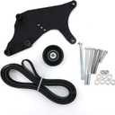 LS Truck Dual Alternator Bracket Kit for Chevy GM 1999-2013 4.8 5.3 6.0 6.2L V8 Vortec Engine