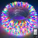 300LED 100FT Christmas String Lights, 8 Modes Fairy Lights Connectable, Indoor Outdoor String Lights with Timer & Memory for Christmas Tree Bedroom Yard Door Wedding Xmas Classroom Decor Multicolor