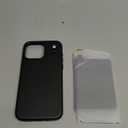 TAURI for iPhone 15 Pro Max Case, Removable Magnetic Wallet Case with Card Holder, [Compatible with MagSafe] Durable PU Leather Phone Case with Wireless Charging, Black