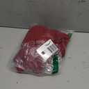 Red Knitted 24 inch Christmas Tree Skirt for 4 Ft Tree - Luxury Thick Rustic Xmas Decoration for Pencil Trees Christmas Home Decor(Red, 24" 2508)