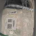 Sanwuta 24 Pcs Canvas Tote Bags Bulk with Zipper Cosmetic Bags 18.5" Cotton Canvas Bag with Handles Reusable Shopping Bags (Beige and Black)