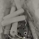 Vezzio 22 Inch Black and Gold Chandelier Modern Chandeliers for Living Room 10-Light Globe Sputnik Chandelier Round Hanging Chandelier for Foyer Entryway Stairway Kitchen Island