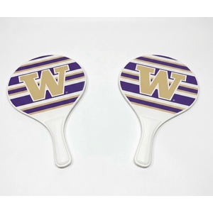 Team Pride Beach Paddle Set. Two Paddles, Two Balls, and Its Own Easy - To - Carry - Bag