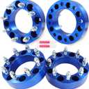 OCPTY 4PCS 8x170 to 8x6.5 Wheel Adapters 2 inch 14x1.5 Studs 125mm Hub Bore Forged Wheel Adapters 8 lug fit for F-350 Super Duty for F-350 for F-250 for Excursion for Escalade