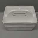 MLIKLU 4 Pack Portable Shower Caddy, Integrated Handle, Reinforced Plastic, Organizer Storage Bathroom Supplies and Beauty Products, Cleaning Supplies, Shower Basket for Home, Dorm, Shelf and Cabinet