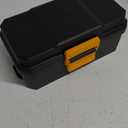 Diivoo Outdoor Electrical Box Waterproof, Weatherproof Extension Cord Cover, Outdoor Plug Cover, Outdoor Extension Cord Box, Black (Large)