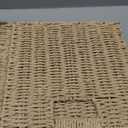 Foldable Storage Baskets with Handles Paper Rope Storage Baskets Rectangle Collapsible Hand Woven Storage Cubes Bins for Organizing Shelves Living Room Bedroom Pantry (3, 11'' x 11'' x 11'')