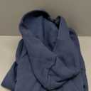 Extra Large Dog Zipper Hoodies Clothes Zip Up Sweaters for Great Dane Mastiff, Blue, 8X-Large