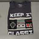 Nintendo Men's Keep It Classic T-Shirt (Gray, M)