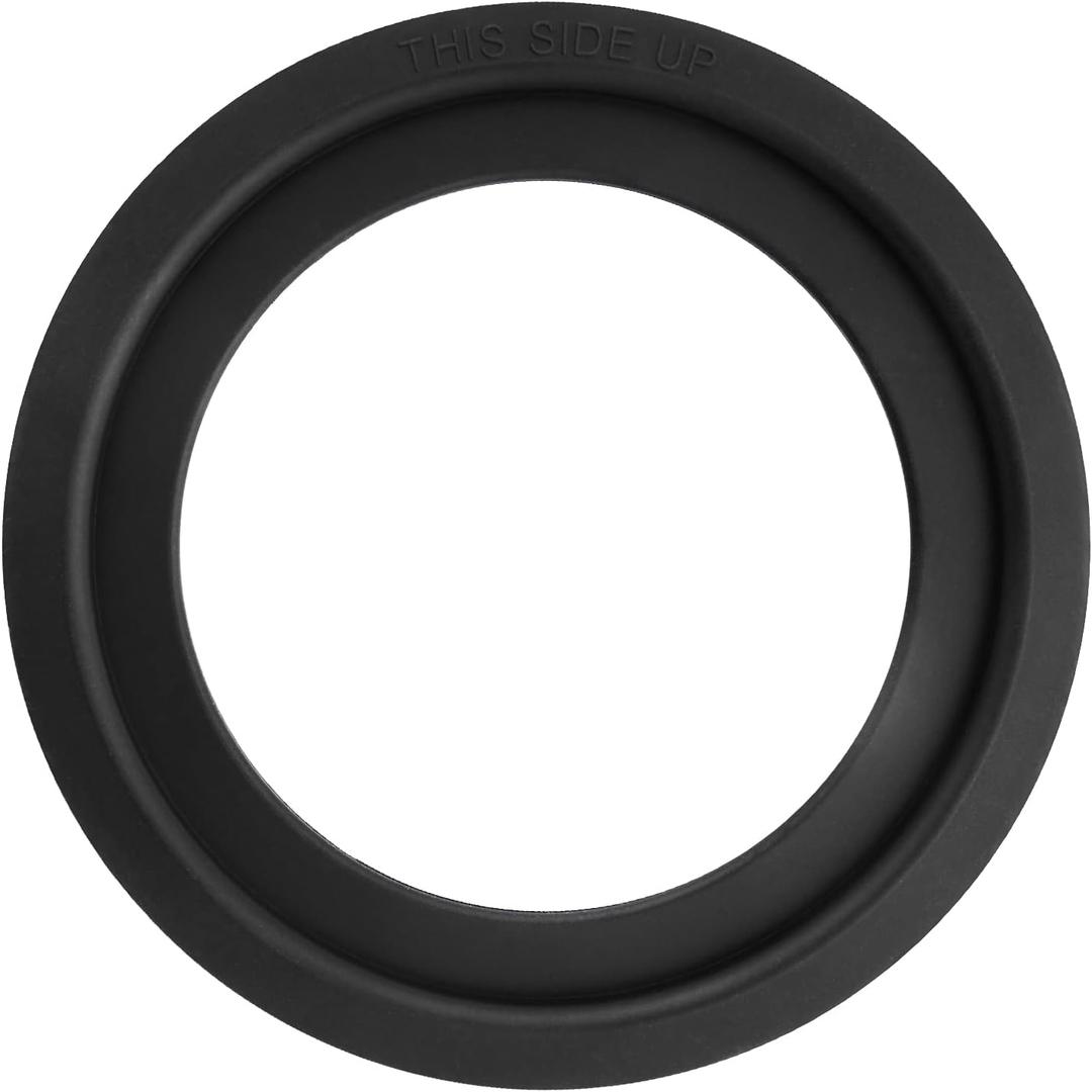 RV Toilet Seal Replacement for Dometic 300 310 320 Toilet Seal Gasket Kit - Replace Part #385311658 (Black 1-Pack)