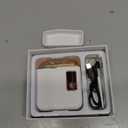 Electric Nail Clipper Automatic Electric Nail Trimmer for Adults for Seniors for Men Women Fingernail Portable for Elderly File(76x65x29mm,Whitr)