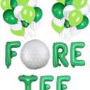 100% LIKED Fore Tee Balloon Banner - 40th Birthday Golf Theme Party Decor