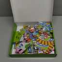 Giant Floor Puzzle for Kids - 60 Piece City Adventure Map with Train Tracks - Thick Cardboard Large Jigsaw Puzzles (2x3 feet) - Storytelling Educational Preschool Toy for Toddlers Ages 3-5 4-8