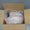 102PCS Rose Gold Plastic Plates - Clear Rose Gold Disposable Plates Include 51PCS 7.5inch Dessert Plate 51PCS 10.25inch Dinner Plate Perfect for Weddings Parties