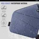 WANDER PLUS Anti Theft Crossbody Bag, Shoulder Bag Anti-theft Design for Travel, Sport, Work