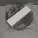 Defined Deco 12in Decorative Tray-Round Serving Tray with Metal Handle-Black Decorative Tray for Home Decor,Living Room Decor,Coffee Table Decor,Rustic Wooden Tray for Kitchen Table Decor,Dining Table