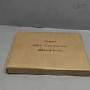 2-Pack Double-Sided Cork Board with Linen, 16" x 12" Hanging Wood Framed Bulletin Board, Picture Display Vision Board Kit Corkboards for Wall School Office Decor, 20 Pushpins (Vintage White)