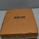 Snow Chains for Car Tires Manual Tightening, Universal Adjustable Emergency Portable Tire Chains, Suitable for Commuter Car and SUV, Set of 2 (KN140)