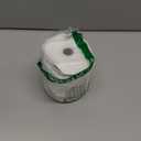 Meseey Velvet Wired Edge Ribbon, 4 Inch Width, Christmas Gift Wrapping Ribbon, Waterproof for Wreath DIY Crafts (White, 10 Yards)