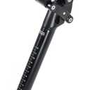 Safort Suspension Seatpost with Protection Cover & 5mm/6mm Hex Keys, 50mm Travel, Available in 27.2mm, 30.9mm, 31.6mm for E-Bikes, Road, Gravel & Hybrid Bikes