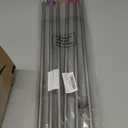 Sumind 6 Piece 21'' Twirling Batons Kids' Gymnastics Dance Batons for Girls, Artistic Dancing, Talent Shows & More, Pink, White, Purple