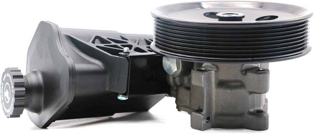 Chefull 96-70268 Power Steering Pump with Pulley Reservoir Assembly Compatible with 2003-2007 Dodge Ram 2500 3500, Power Assist Pump Assembly Replace 20-70268 5073241AA
