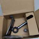 LISEN Cell Phone Stand Phone Holder for Desk Office Decor, Office Desk Accessories Gifts Women PC Gaming Essentials iPhone Stand Gadgets Men Fit OtterBox Case Switch iPad Air Tablet 4-10 in (Black)